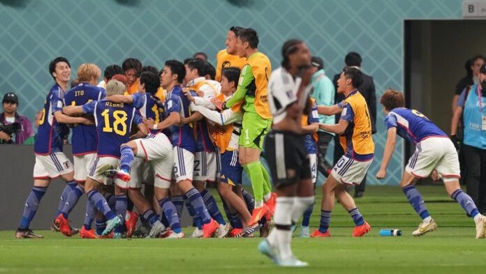 Hasil Pertandingan Piala Dunia, Jepang Unggul 2-1 dari Jerman sepanjang jalannya pertandingan